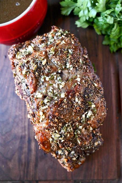 Herb Crusted Rib Eye Roast Recipe Butter Your Biscuit Crusted Steak