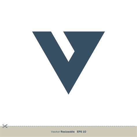V Letter Vector Logo Template Download Free Vector Art Stock