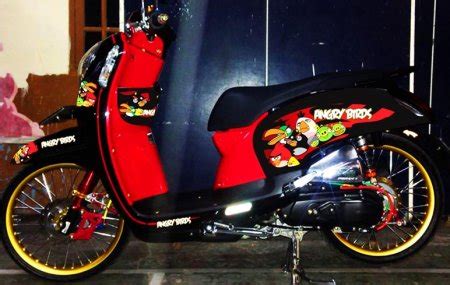 Download koleksi modifikasi scoopy fi. finna RZ: Modifikasi Honda Scoopy Racing Look Style