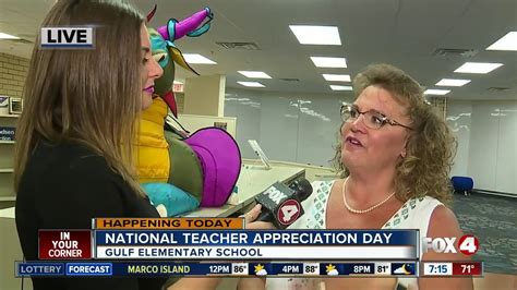 Gulf Elementary School Celebrates Teacher Appreciation Week Youtube