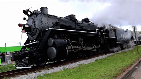Pacing Southern 4501 2 8 2 Mikado Steam Locomotive Hd Youtube