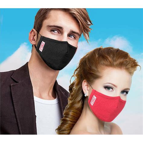 Masker Filter Anti Polusi Hepa Pm25 Black