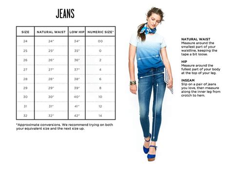 Clothing Size Charts And Measurement Guide Madewell Clothing Size