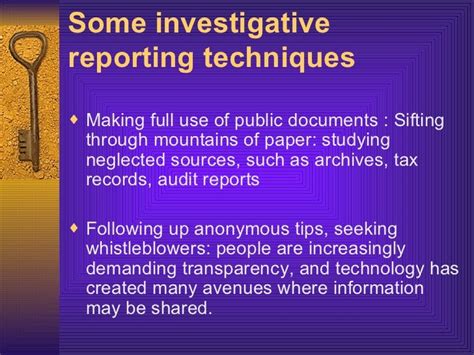 Investigative Journalism Tips And Tricks