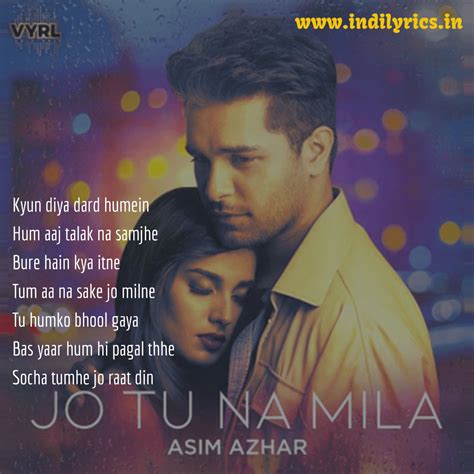 Kisi kisi tes psikotes pt mayora indah berikut ini merupakan kumpulan soal. Tum Jo Mil Gaye Ho Lyrics / The details of muje tum mil ...