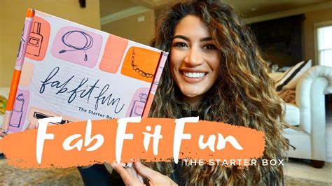 Fab Fit Fun Spring Starter Box Unboxing Youtube