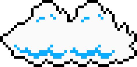Super Mario Bros Cloud Pixel Art Maker