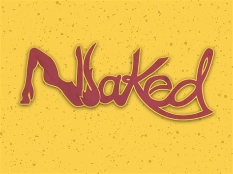 Naked Clothing Logo By Matthew Washausen On Dribbble My Xxx Hot Girl