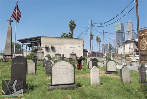 Cemetery Of Southern Los Santos Map Editor Gta5