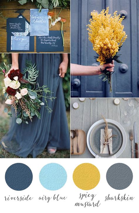 For a little more contrast, you could do a darker trim in blue or brown. Pantone fall 2016. Riverside, airy blue, spice mustard ...