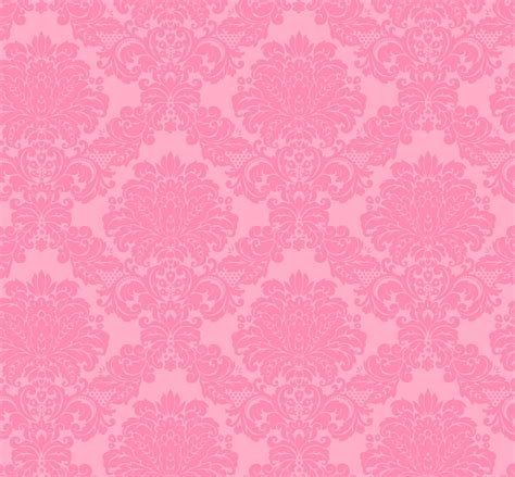 Bubblegum Pink Damask Wallpaper Little Crown Interiors Girls Room