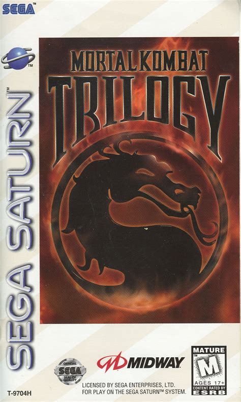 Mortal Kombat Trilogy For SEGA Saturn 1997 MobyGames
