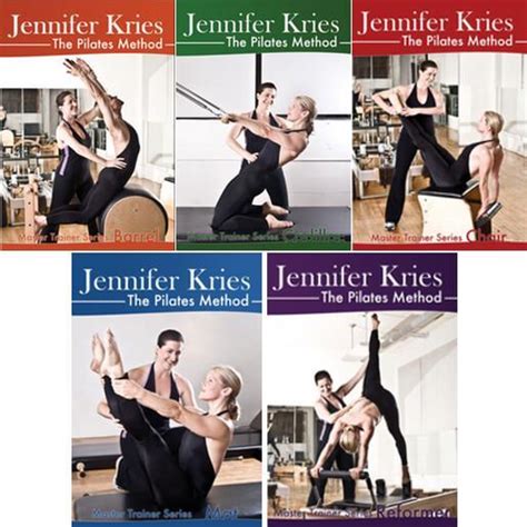 Pilates Master Trainer Series 5 Video Dvd Set Jennifer Kries — Spa And Bodywork Market