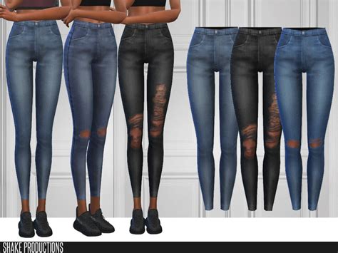 The Sims Resource Shakeproductions 437 Jeans Set