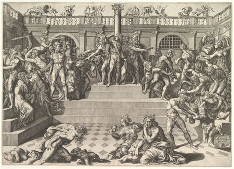 Massacre Of The Innocents By Bandinelli Baccio