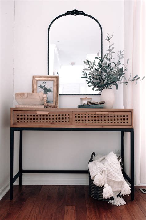 How to Decorate a Console Table: 5 Simple Tips | Happily Inspired