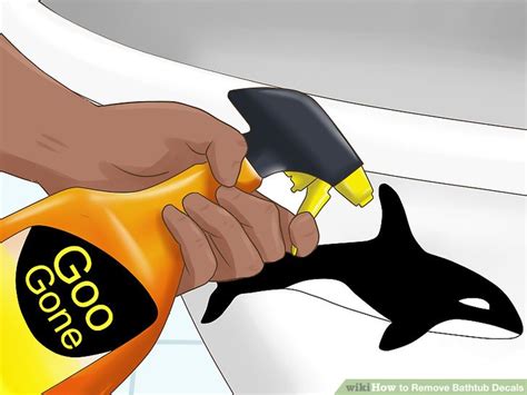 The only problem is that as the cuteness wears off, the adhesive hangs on. 4 Ways to Remove Bathtub Decals - wikiHow