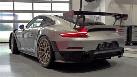 Porsche 991 Gt2 Rs With Capristo Downpipes Start Up And Revs Feat Loud