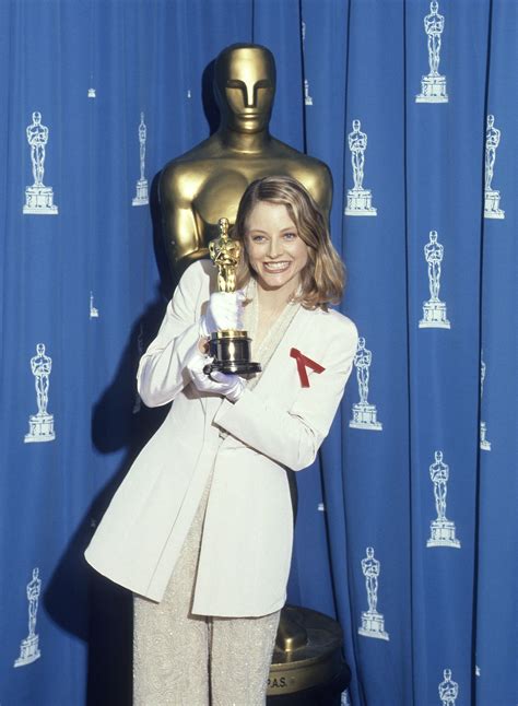 Jodie Foster Academy Awards Oscars Silence Of The Lambs 1992 Oscar