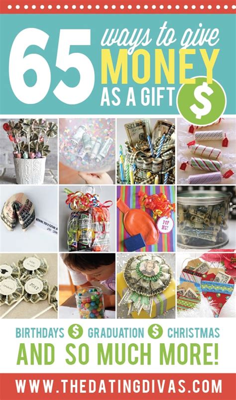 For our family when you give a gift in a unique way, it makes the gift even more special. 65 Ways to Give Money as a Gift - From The Dating Divas