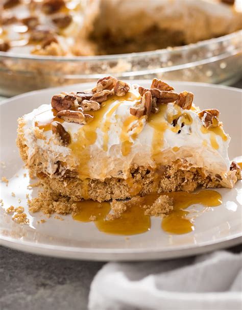Beat in egg and vanilla. No Bake Butterscotch Pie - Easy Peasy Meals