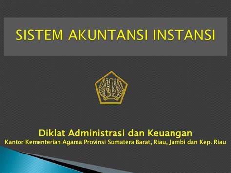 Ppt Sistem Akuntansi Instansi Powerpoint Presentation Free Download