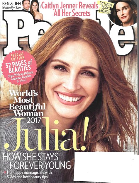 People Magazine May 1 2017 Worlds Most Beautiful Woman 2017 Julia