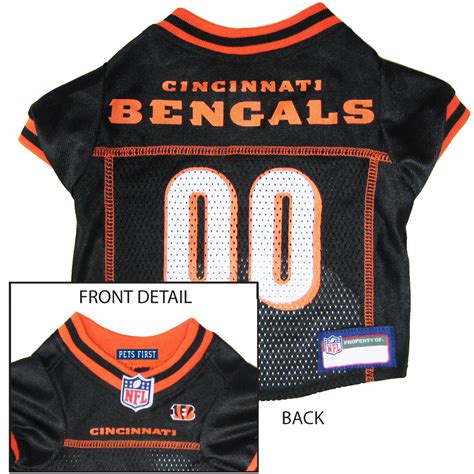 Cincinnati Bengals Jersey Team Color Gear4pets