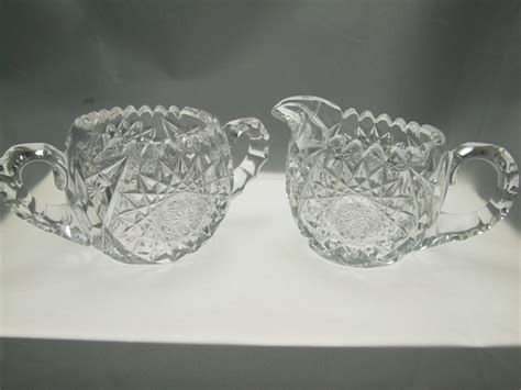 2020 popular 1 trends in home & garden with creamer sugar set and 1. American Brilliant Heavy Cut Glass Crystal Sugar Bowl ...