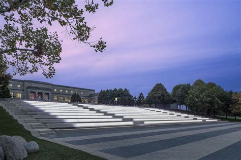 Genoa Park Riverfront Amphitheater Led Lighting Installation By