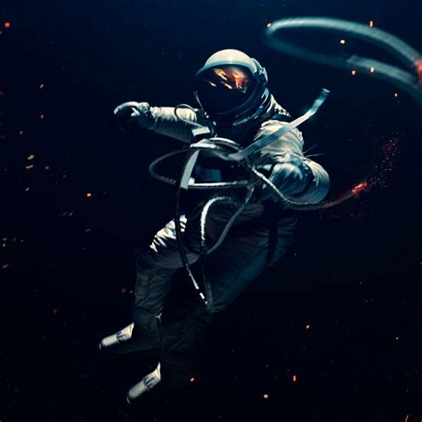 Astronaut Wallpaper 4k Lost In Space Space Suit