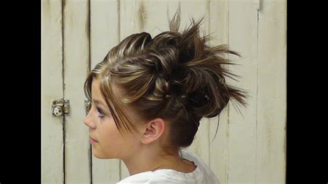 How To Style: Hair UpDo Styles for Short Hair Hairstyles - YouTube