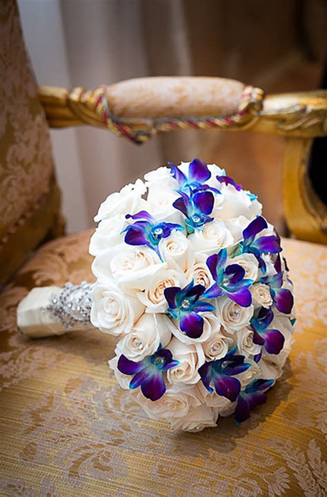White, cream, silver, and green combine well with both purple and blue, while view image. Blue and Purple Colour Scheme | Wedding Ideas by Colour | CHWV