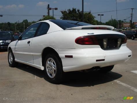 1998 Bright White Pontiac Sunfire Se Coupe 50037505 Photo 5