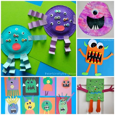 Monstrous List Of Monster Crafts For Kids Fantastic Fun And Learning