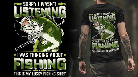 Fishing T Shirt Design Tutorial Advance T Shirt Design Tutorial T