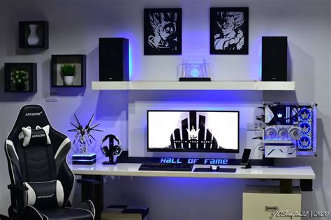 Jcserafin S Setup Black And White Gaming Setup Hall Of Fame