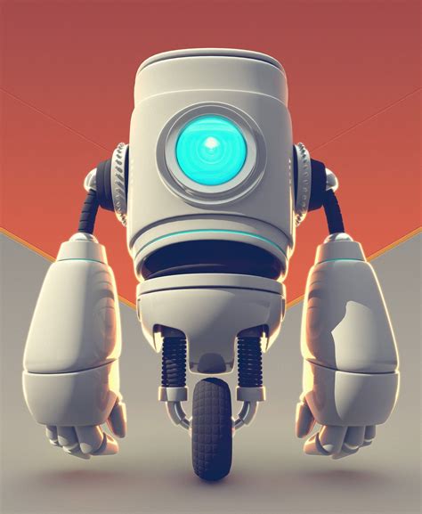 Robot03 By Flavio Montiel Dribbble Robot03 By Flavio