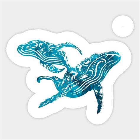 Whales Whales Sticker Teepublic