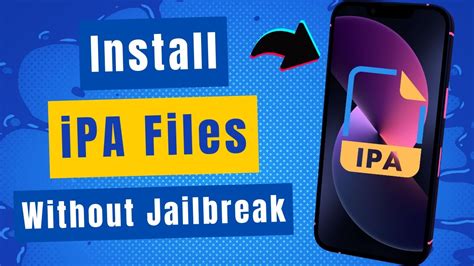 How To Install Ipa Files On Iphone Without Jailbreak Youtube