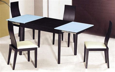 There are several retro table and chair sets to choose from depending which retro look you are going for. Extendable Wooden with Glass Top Modern Dining Table Sets ...