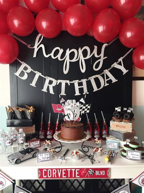 Check out our 50th birthday ideas selection for the very best in unique or custom, handmade pieces from our banners & signs shops. 50th Birthday Fast Cars & Cigars Party | Mens birthday ...