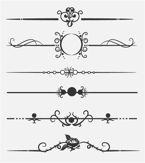 Simple Divider Clip Art