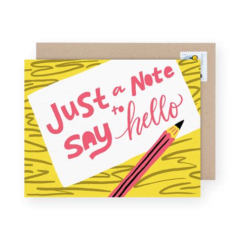 17 Hello Cards For When A Text Just Doesnt Do It