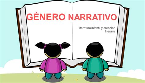 Literatura Infantil Y Creación Literaria Género Literario Narrativo