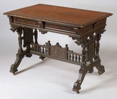 Although students of victorian art, architecture, and design confidently discuss the sources, importance, and influence of the arts and crafts movement, they rarely agree on precisely what it. Aesthetic movement mahogany side table | Classic furniture ...
