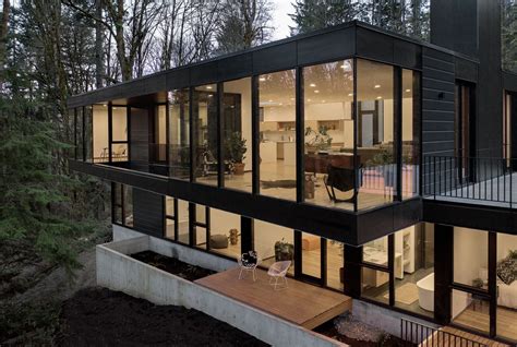 New Glass Wrapped Modern House In Forest Park Is Quietly For Sale At 2550000