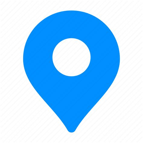 Blue Pin Icon