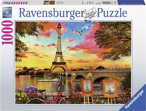 Ravensburger Rompecabezas Marca De 1000 Piezas Vista Del Sena Paris