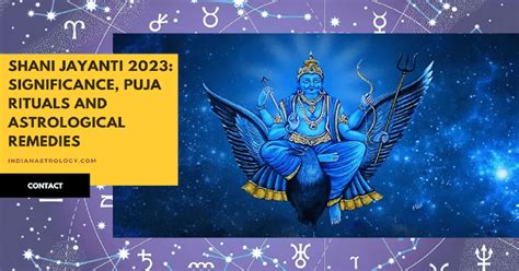 Shani Jayanti 2023 Significance Puja Rituals And Astrological Remedies